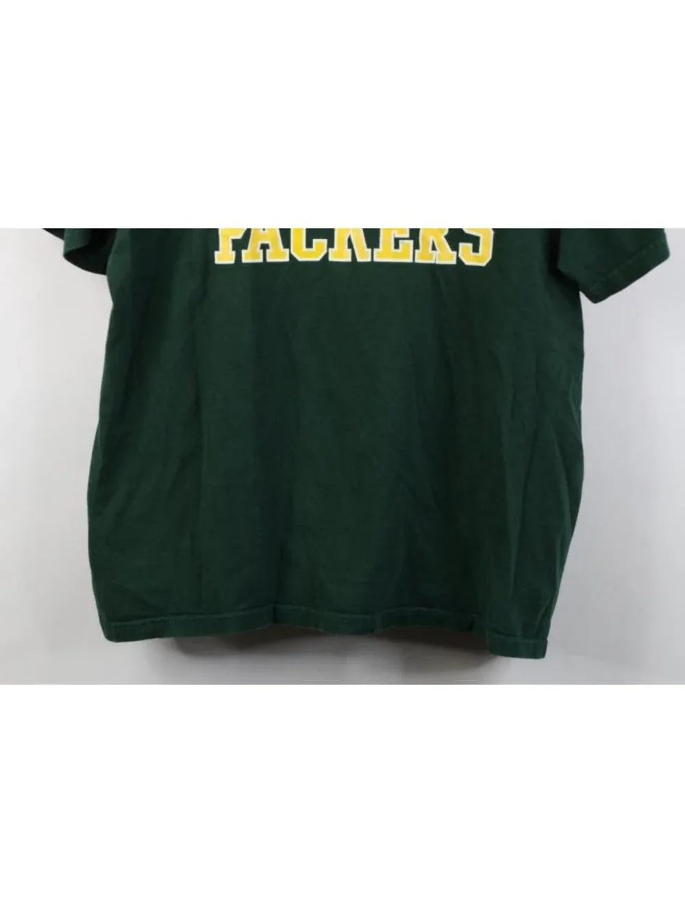 Vintage 90s Mens Large Faded Green Bay Packers Football Short Sleeve T-Shirt